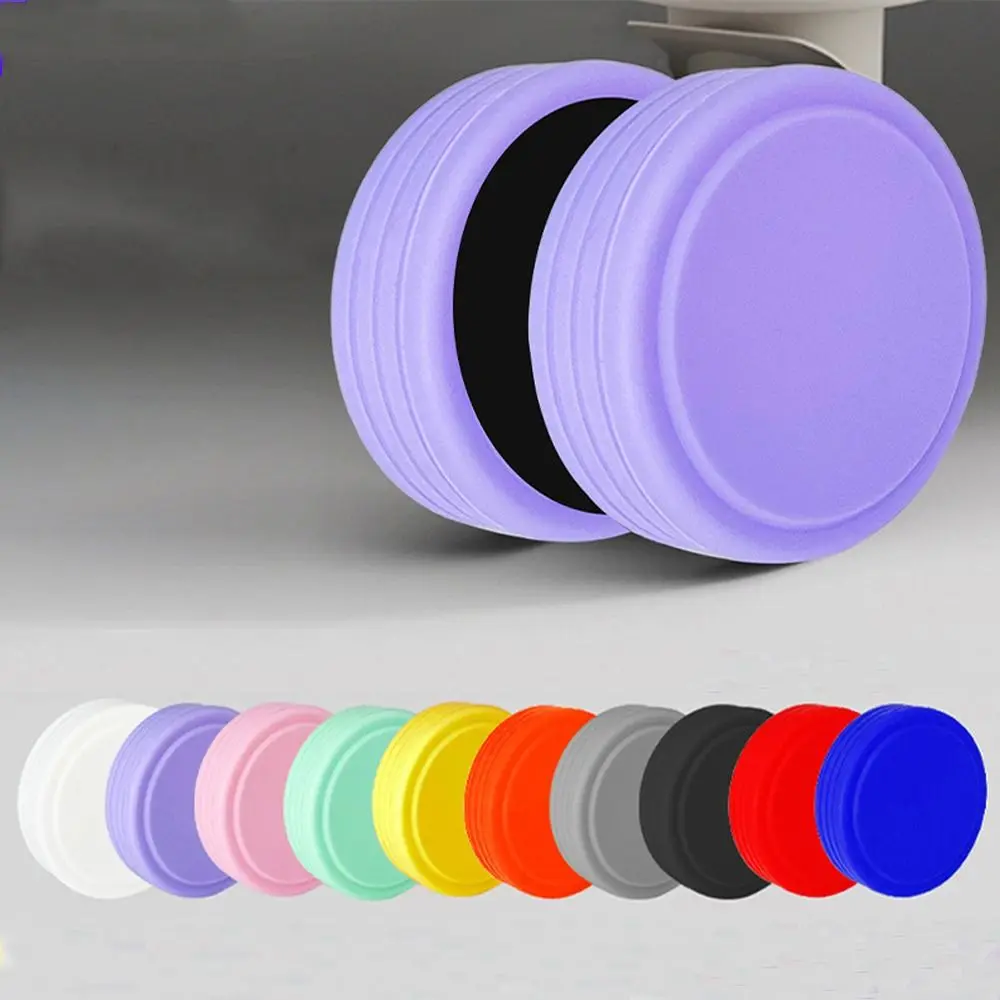 Silicone Luggage Wheels Protector Cover Reduce Noise Anti-slip Luggage Caster Shoes Reduce Wheel Wear Shock Absorption
