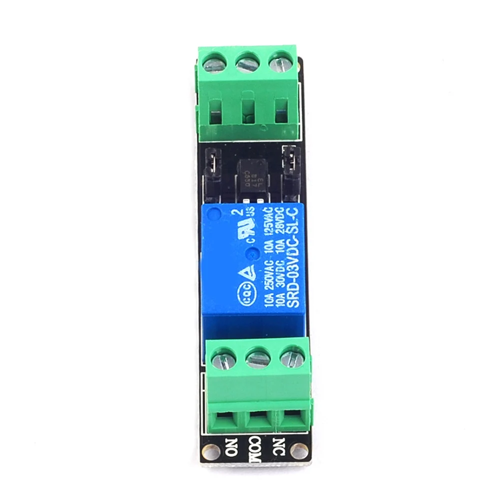 DC 3V/3.3V High Level Trigger Output Signal Indicator Relay Module Microcontroller IO Port Optocoupler Relay Module