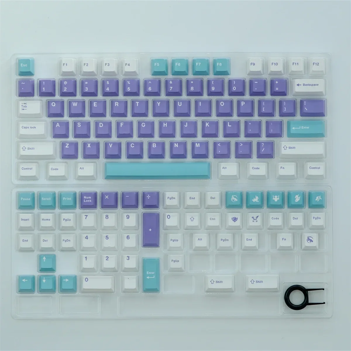 1 Set Mulan Keycaps PBT Keycaps Dye Sublimation Cherry Profile for Mx Switches Mechanical Keyboard 129 Keys Cherry Keycap