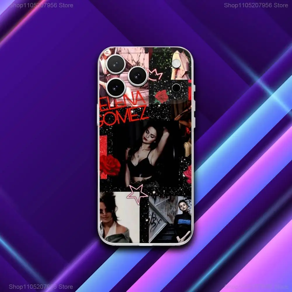 حافظة هاتف S-Selena Singer G-Gomez لهاتف iPhone 11,12,15,14,13,17,16,Pro,Plus,E,Max,Air,غطاء مغناطيسي صغير