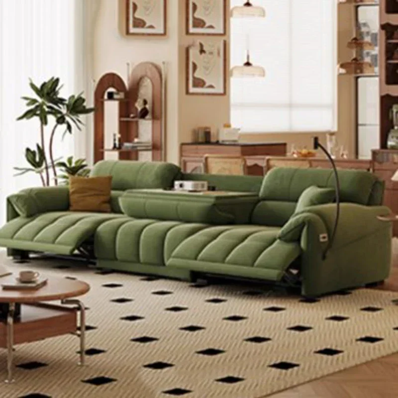 Filler Green Living Room Sofas Back Support Design Recliner Lounges Living Room Sofas Salon Luxury Divano Moderno Furniture