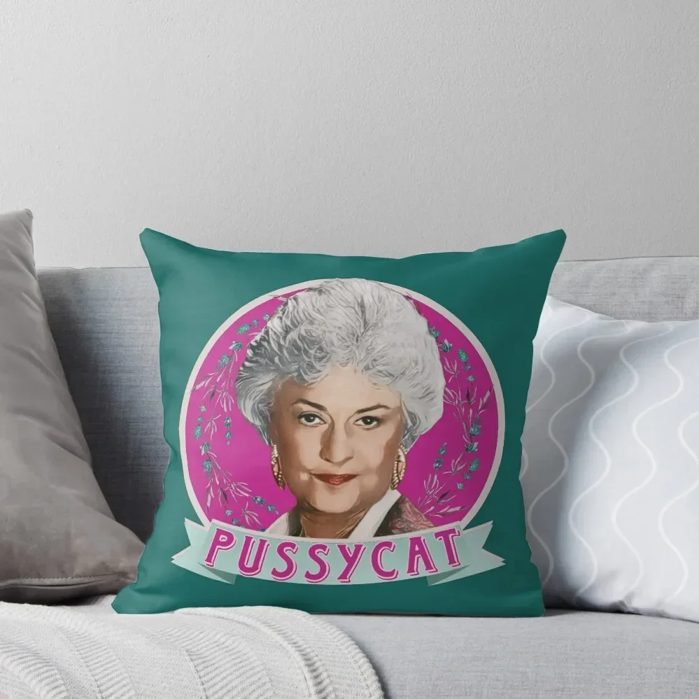 

Dorothy Zbornak - Pussycat Throw Pillow Luxury Cushion Cover pillow cover christmas pillow pillowcase cover luxury