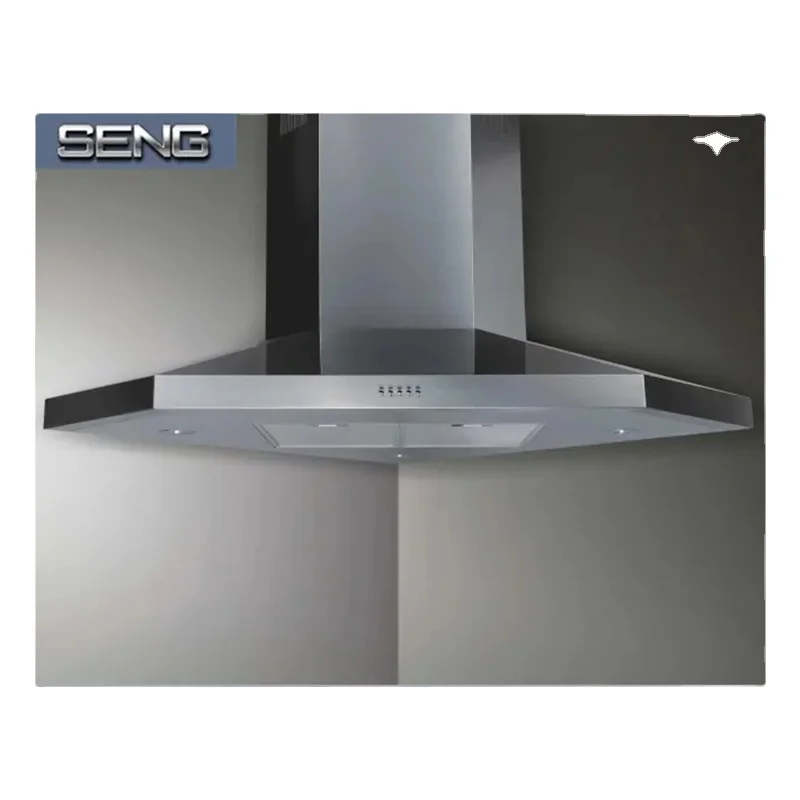 SENG Commercial Kitchen Corner Stainless Steel Range Hood