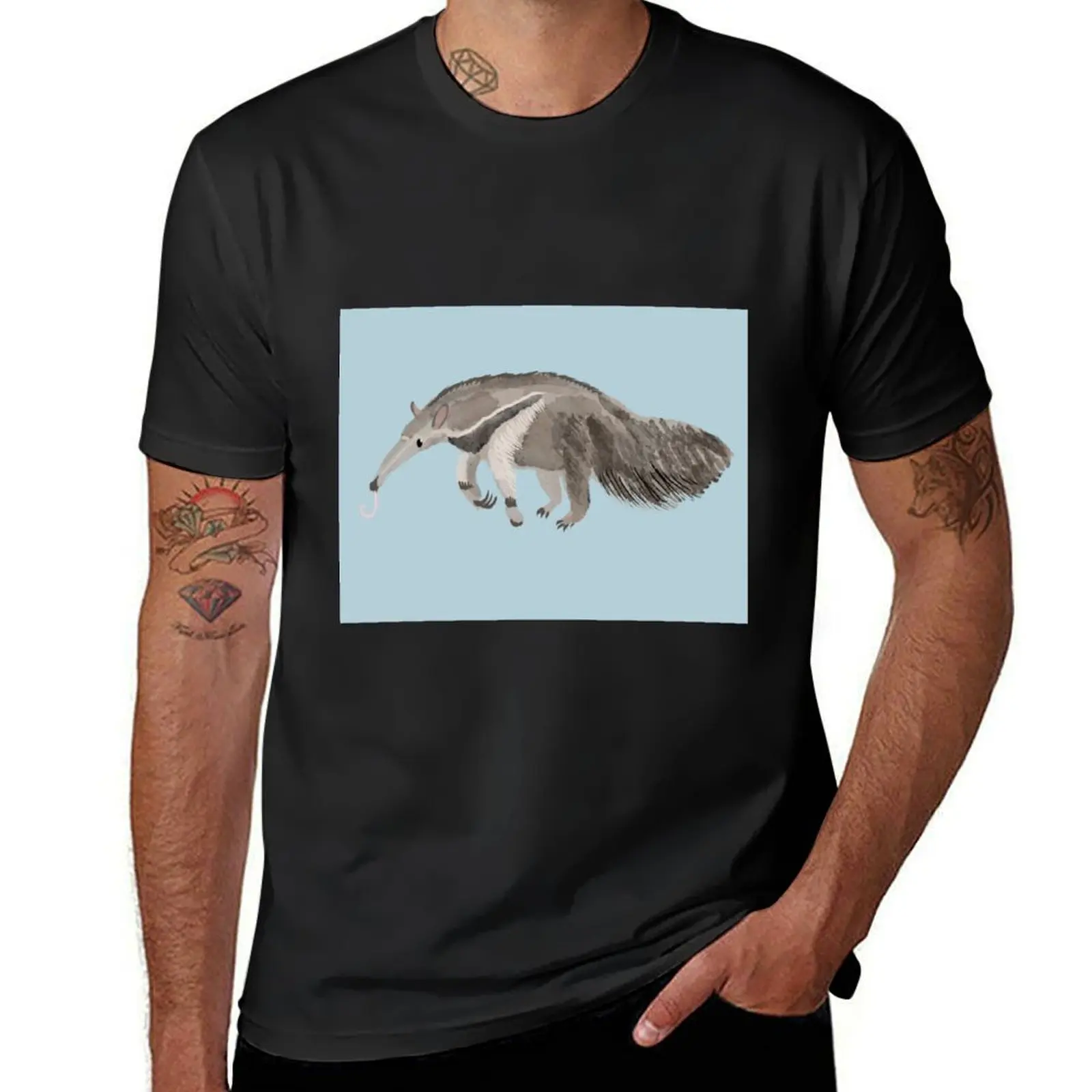 Giant Anteater T-Shirt quick drying funnys anime sweat shirts, men