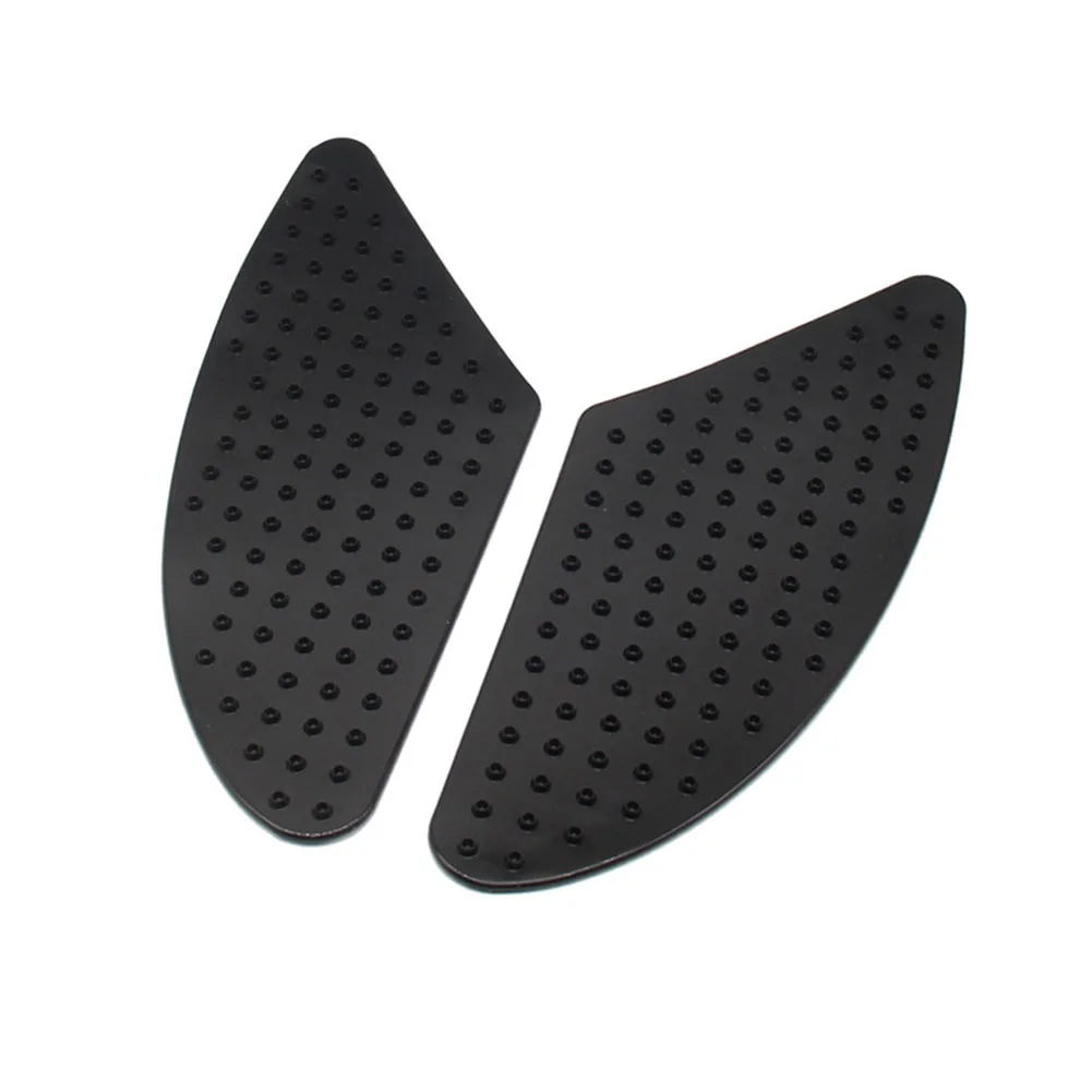 2pcs/set Motorcycle Tank Pad Fuel Tank Traction Pads Fuel Tank Grips Side Stickers Knee Grips Protector Decal Transparent