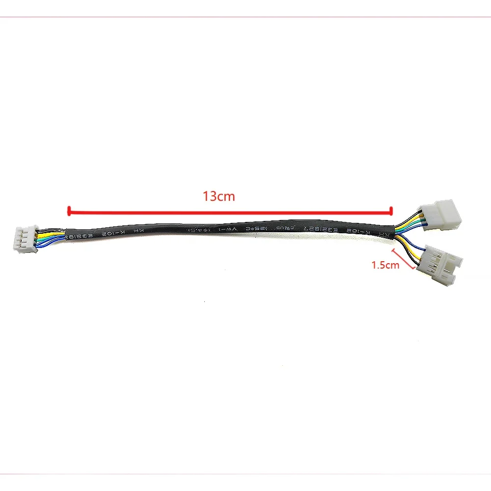 NEW 10PCS T129215SM graphics card fan four-pin extension cable transfer cable 4pin to graphics card 4pin one point two