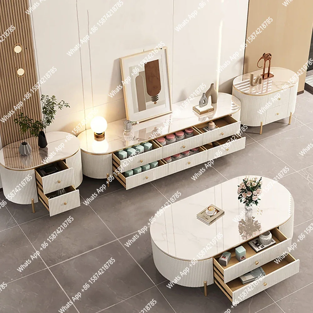 Design Tv Stand Luxury Glamour Elegant Unique Tv Stand Drawer Living Room Mueble De Sala Modernos Luxury Furniture