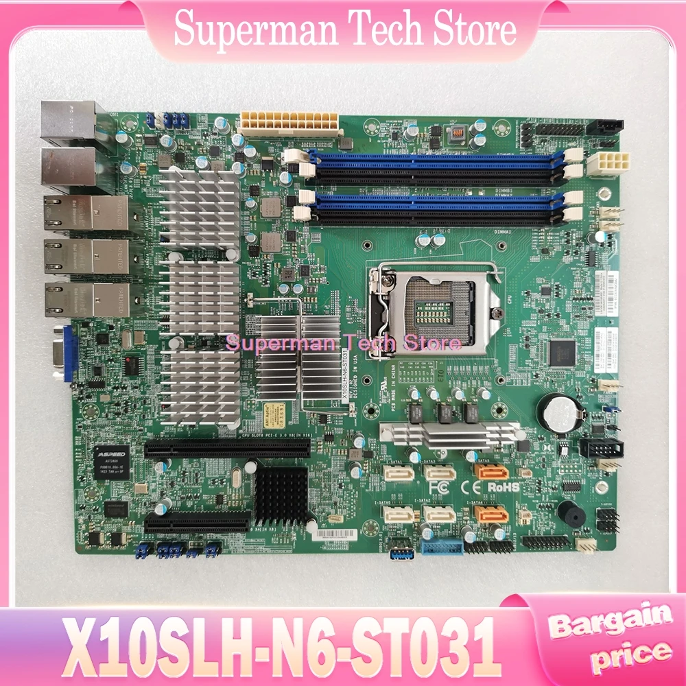 

Для материнской платы Supermicro X10SLH-N6-ST031