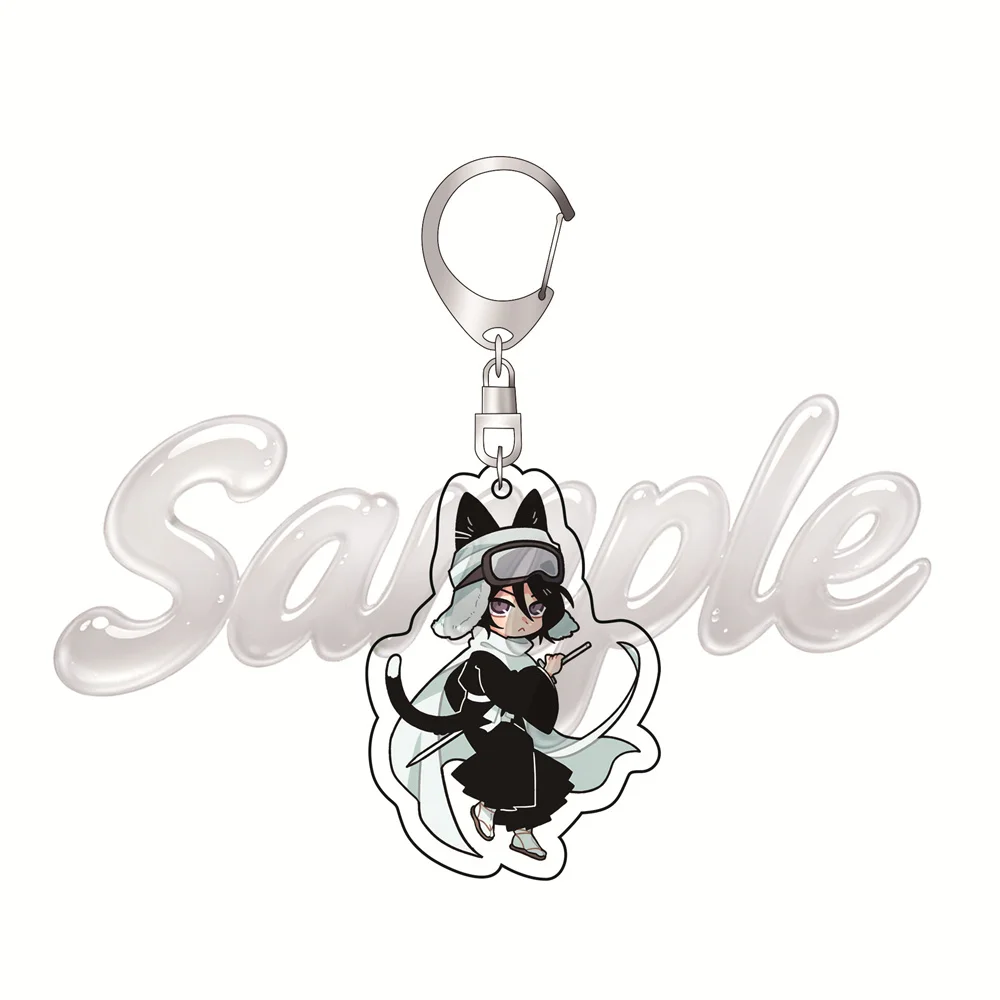 Anime Bleach: Thousand-Year Blood War 6cm Acrylic Keyrings Backpack Decorations Accessories Decor Gifts Exquisite Products