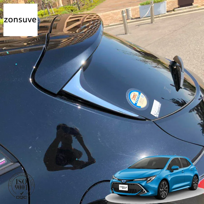 

For Toyota Corolla Hatchback 2018-2026 Rear Side Triangle Window Chrome Decorative Trim Body Kit Accessory