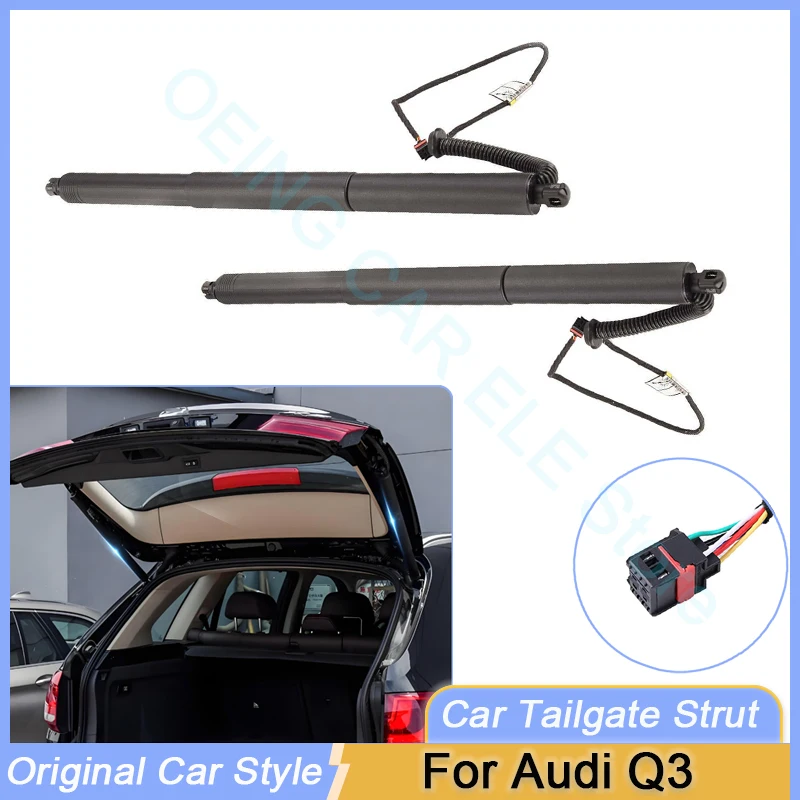 For Audi Q3 8U 2011~2018 Car Electric Tailgate Lift Prop Support Vehicle Power Rear Door Liftgate Strut Automotive Parts