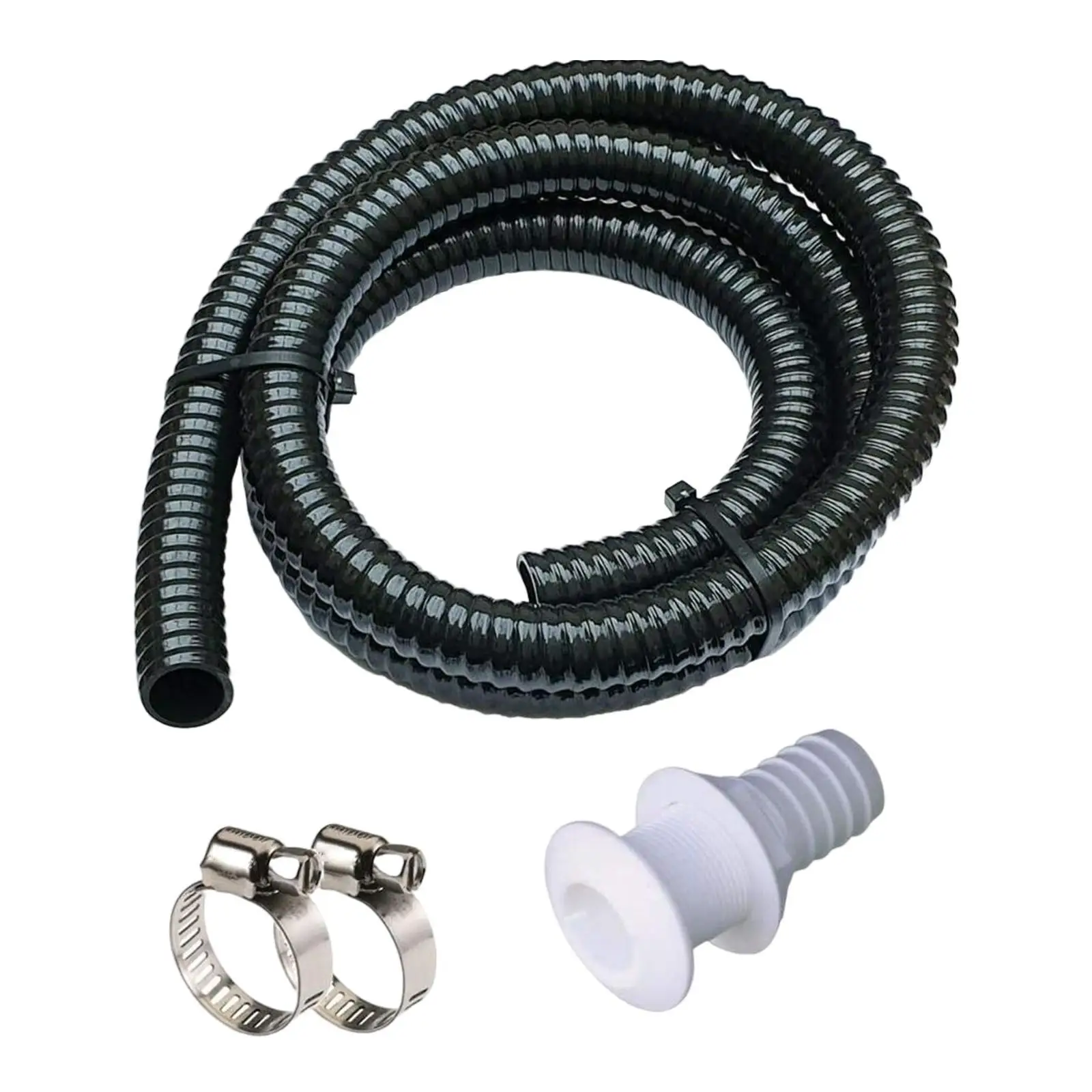 Marine Bilge Pump Installation Kit Flexible Bilge Pump Hose for Boats 19/29mm Outlets