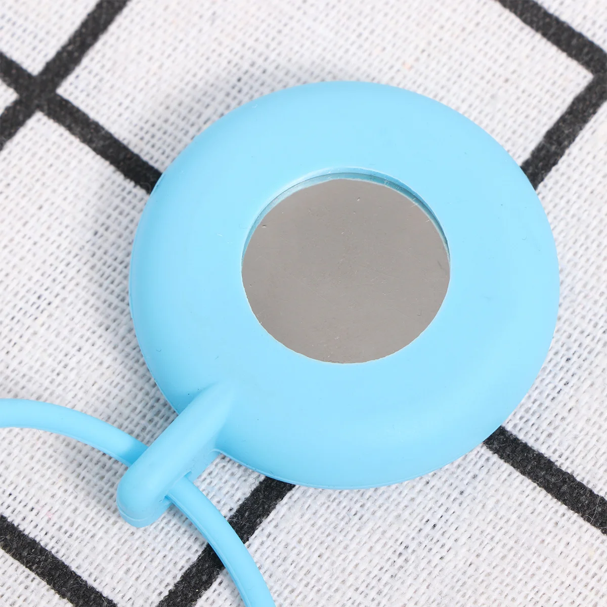1pc pendurado enfermeira relógio para mulheres homens colar relógio céu-azul mini relógio colar médico presente