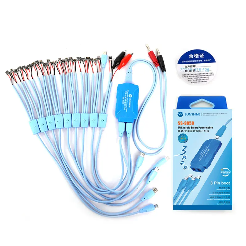 Interruttore Mobile dell'alimentazione elettrica di SUNSHINE SS-905D V7.0 sulla linea adatto ad androide per la linea di controllo dello stivale di potere di IPhone