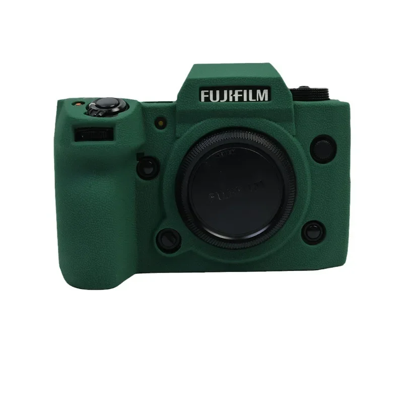 Silicone protective sleeve xh2s soft rubber pattern non-slip shell For Fujifilm X-H2 camera bag xh2