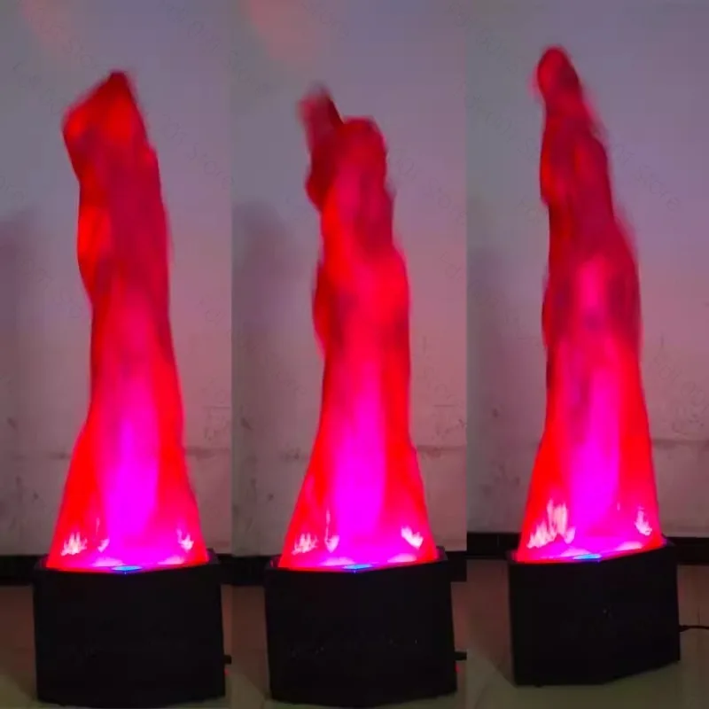 LED Simulated Flame Light Rechargeable Bonfire Lamp Outdoor Party Atmosphere Light Halloween Decor Prop
