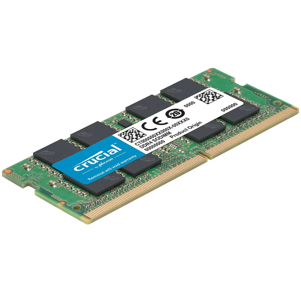 Crucial Memory Laptop RAM DDR4 16GB 8GB 4GB 2133 2400 2666 3200MHz SODIMM PC4-17000 19200 21300 25600 Notebook For INTEL&AMD