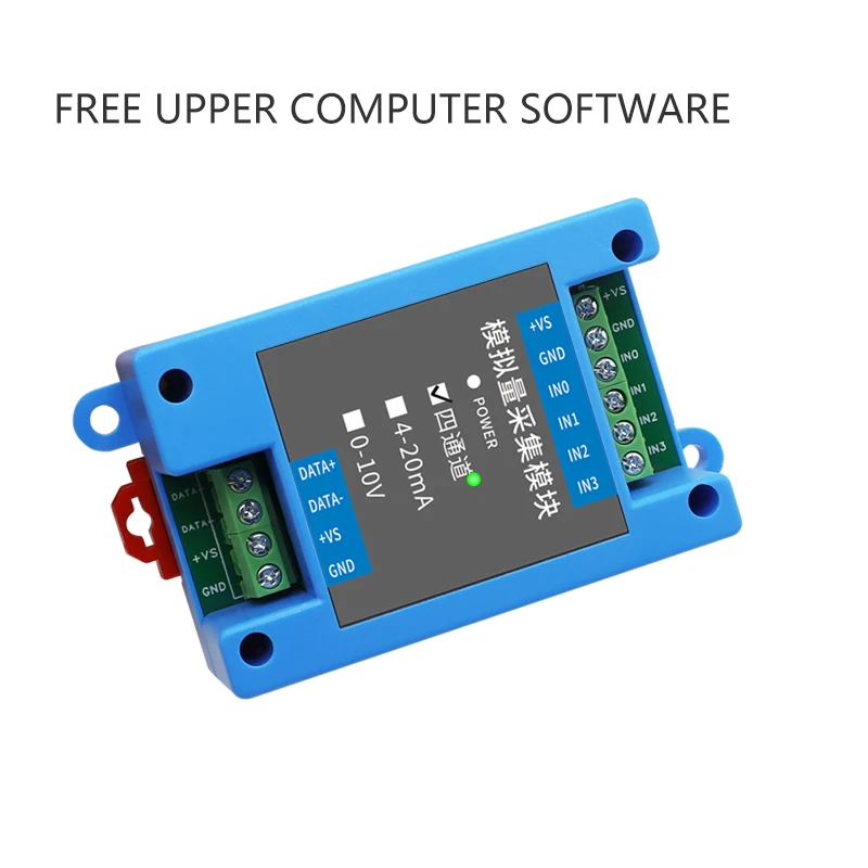 TD-300X series Current/Voltage InputAnalog acquisition modulesingle ended unipolar analog signal acquisition