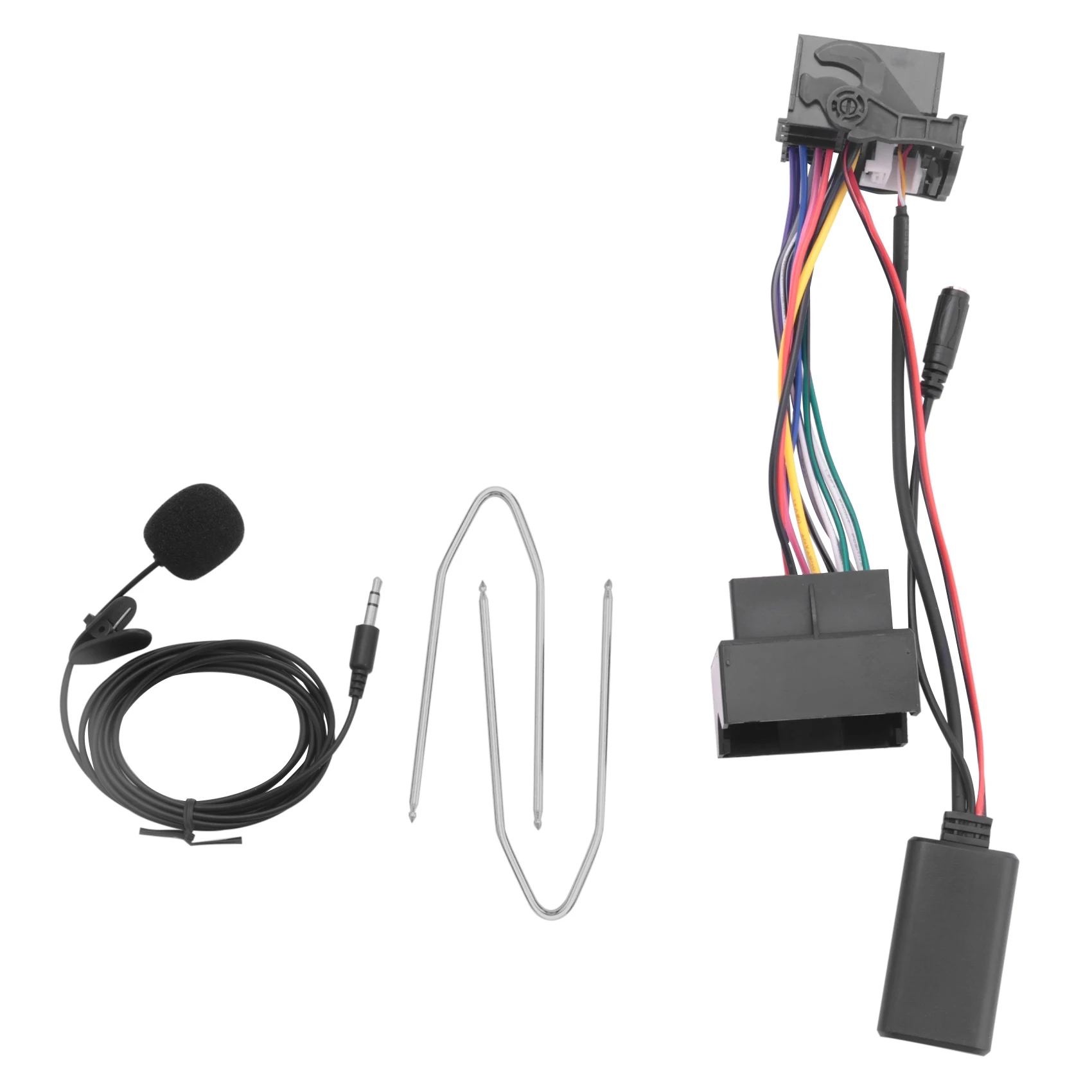 

Car Bluetooth 5.0 Aux Cable Microphone Handsfree Mobile Phone Free Calling Adapter for Peugeot Citroen C2 C5 RD4 -A93R