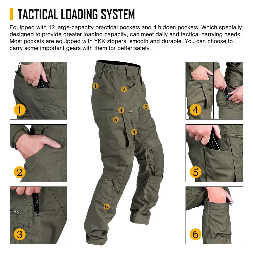 IDOGEAR التكتيكية UFS موحدة الصيد القتالية في الهواء الطلق مقاومة مطاطا واجب قميص وبنطلون مع وسادات الكوع/الركبة 3006 #3