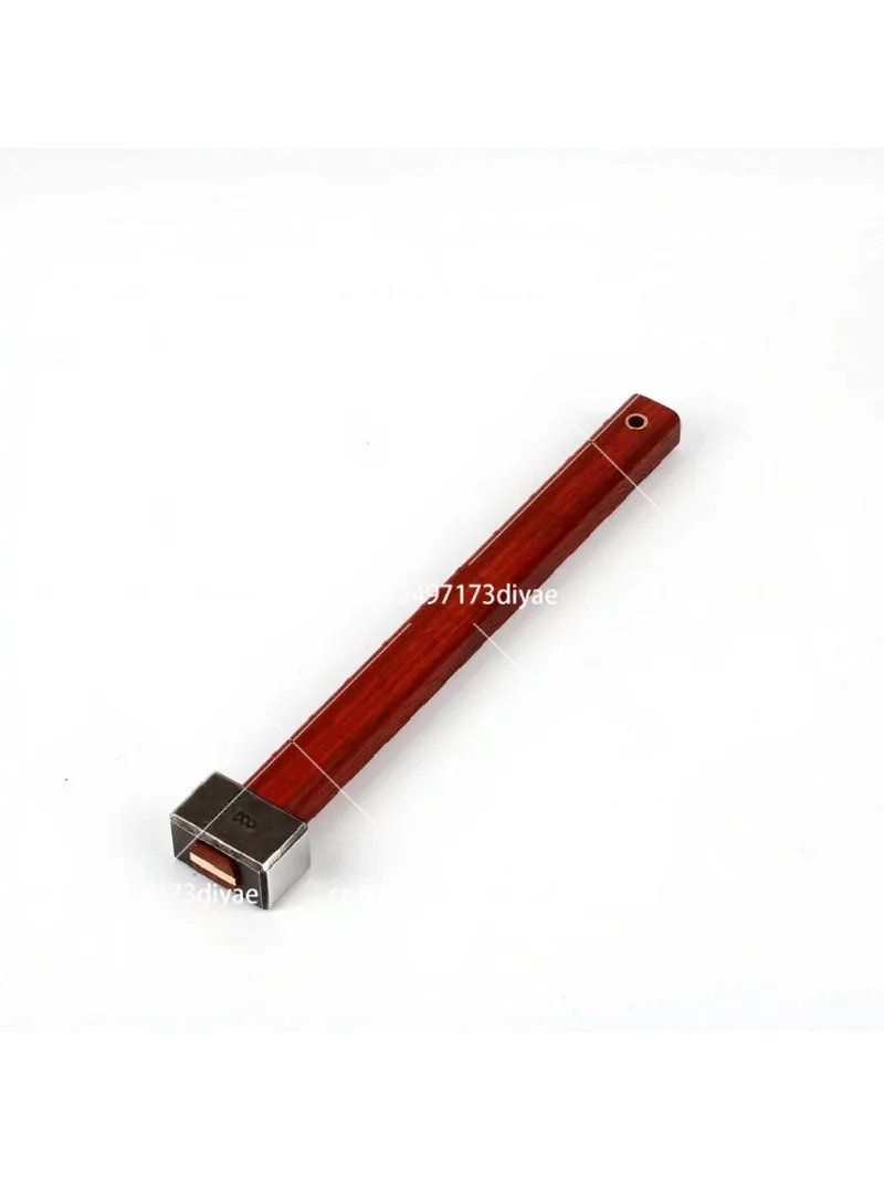 Mini Square Hammer 45x25mm 440C Steel Head Rosewood Long Handle Classic Hand Tool 270g