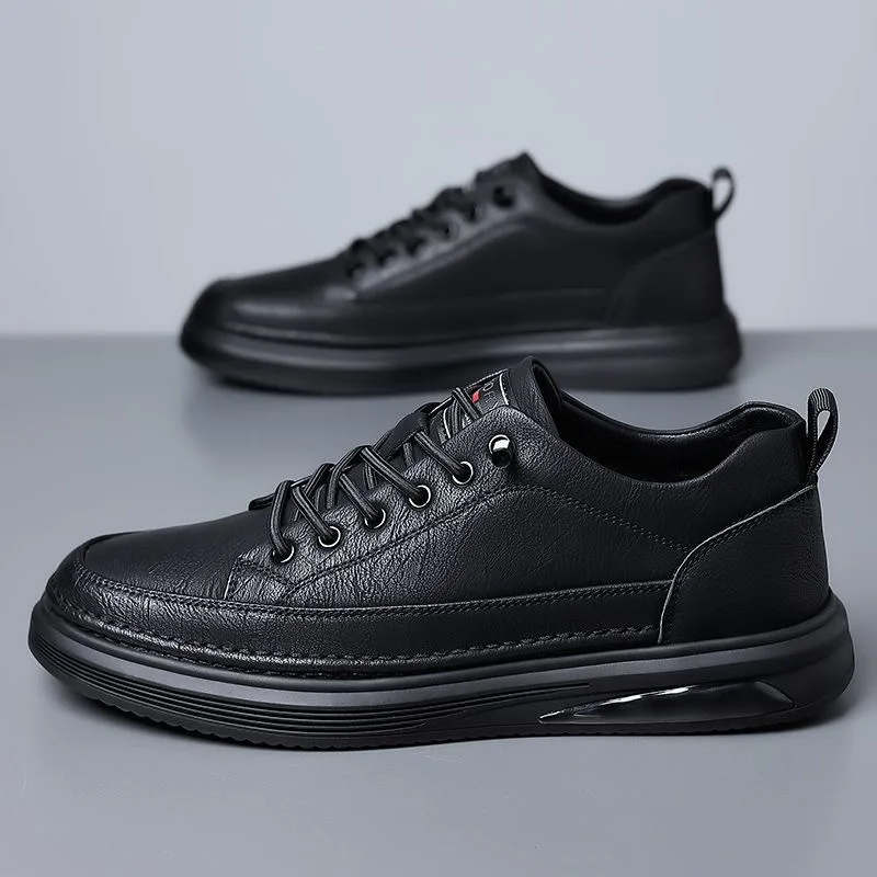 

Men's Dress Shoes Fashion Comfortable Leather Shoe New Plus Size Sports Shoes for Men Sneakers Soft Soled Non Slip Casual Shoes