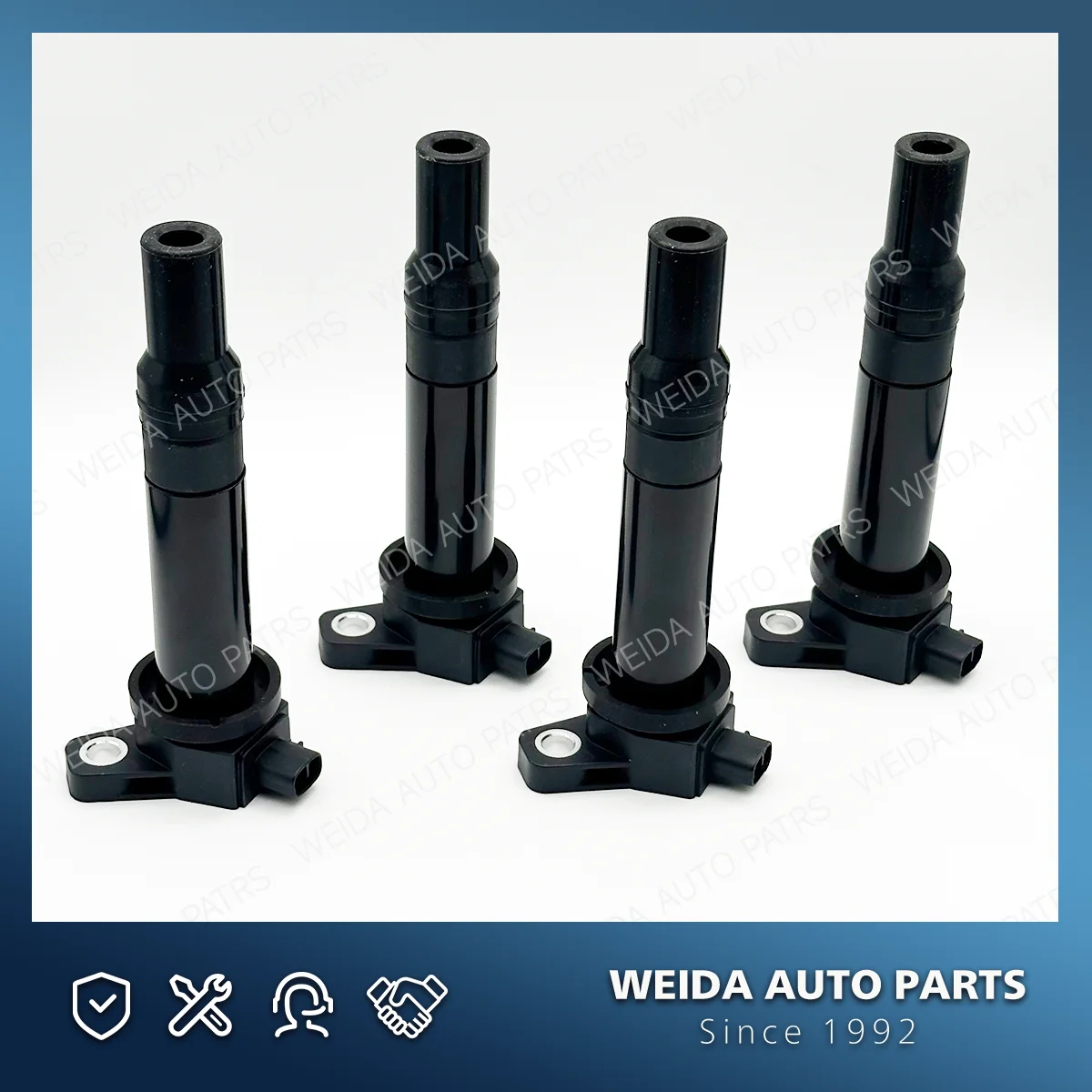 1/4PCS Ignition Coil For 2006 2007 2008 2009 2010 2011 Hyundai Accent Kia Rio Rondo 1.6L L4 UF499 27301-26640 0986221077