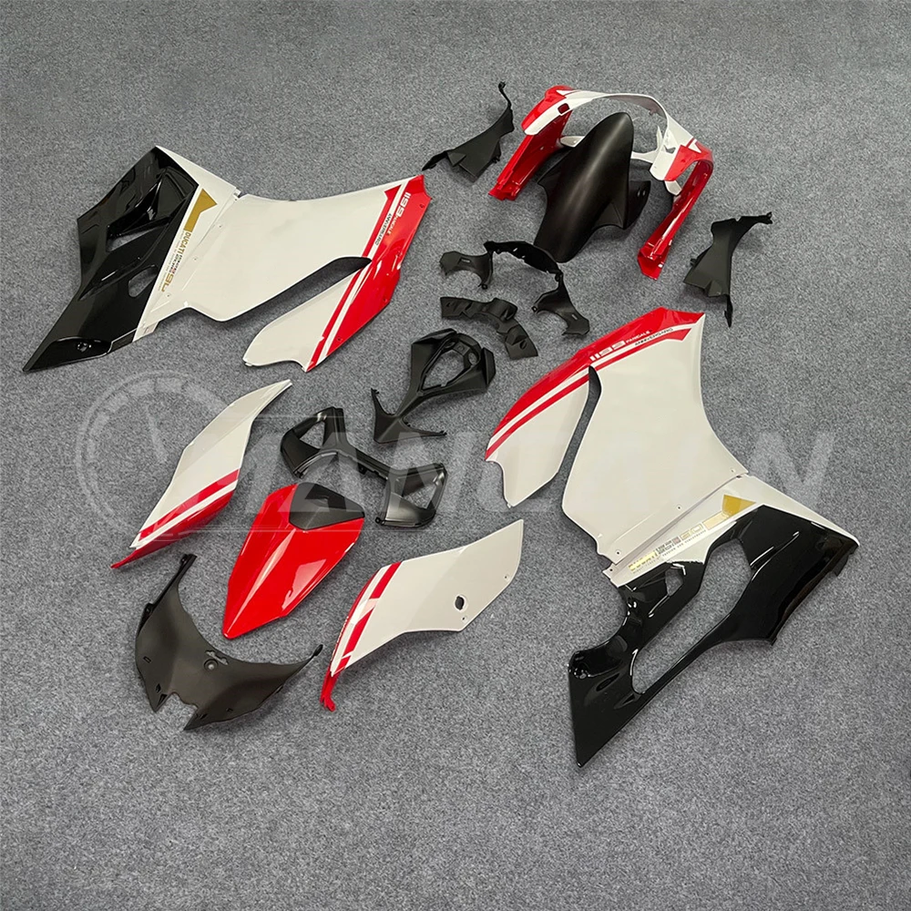 NEW ABS Motorcycle fairings kit full Injection for DUCATI Panigale 899 S 1199 11199S 2012-2015 High Quality Body Kit red white