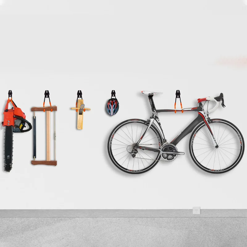 Bicycle Support Bike Wall Mount Hook Stand Parking Holder for Hanging Tools Warehouse Storage Tool Organizer