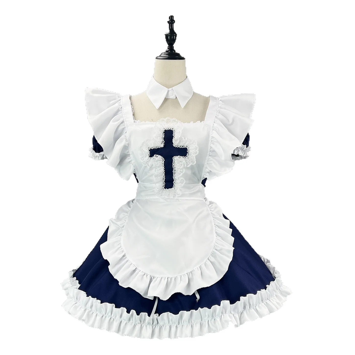 Cute Maid orm Lolita Dr loween Costume Soft Girl Cosplay Vintage Sle Women's Dr Summer 2025 Faion Trend