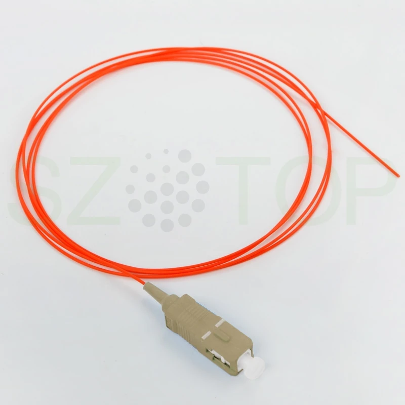 1M LC SC FC ST Fiber Optic Pigtail Multi mode Simplex fiber 0.9mm Fiber Patchcord Fiber Patch cord customized