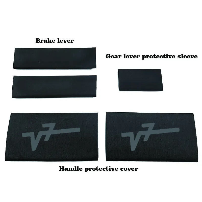 Motorcycle Nonslip Rubber Handlebar Heat Shrinkable Grip Cover FOR Moto Guzzi V7 Stone V7 Special V7 Special Edition