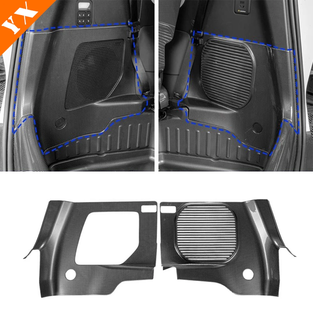 

For BYD M9 2025 2026 accessories Car Trunk Speaker Decorative Panel, Trunk Speaker Protective Cover, Trunk Decorative Panel