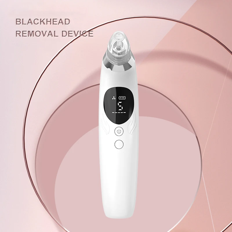 New Blackhead remover  Face cleaner Face scrubber Black dots Type-C Charging 5 Probes & Levels Face lifting machine