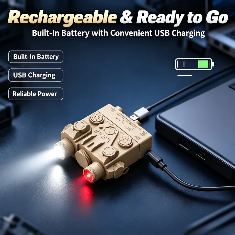 Fit Standard Rail Charging LED Light Module Plastic Shell With Switch Decorative Toy Part For Model Making
