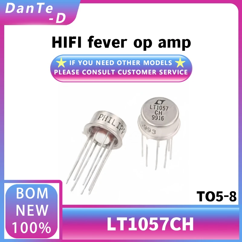 LT1057CH new original gold seal dual amp LT1057 Classic HIFI Fever AMP King JFET input