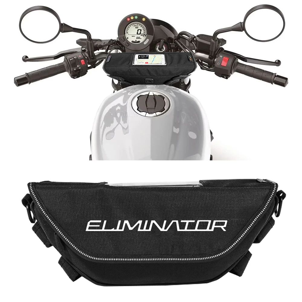 For Eliminator 500 Eliminator500 2024 2025 Adventure Sports Waterproof handlebar travel navigation bag