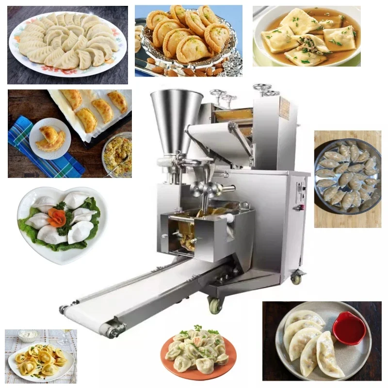 Automatic Dumpling Machine, Manual Empanada Samosa, Ravioli Making System, For Pastry Production