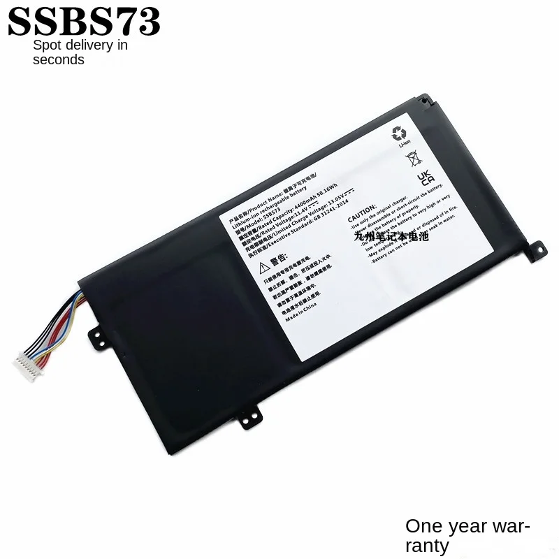 

11.4V 50.16Wh SSBS73 Laptop Battery For MECHREVO S1 Pro-01 Pro-02 S2 Pro-01 Pro-02 MX350 Air