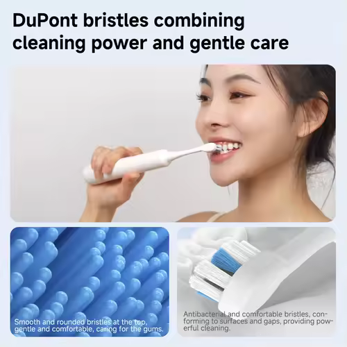 DOCOLAB Sonic Electric Toothbrush 3Gear Vibration Rechargeable Waterproof Teeth Whitening Cleaning Personal Care Appliance MT001 - Image 4
