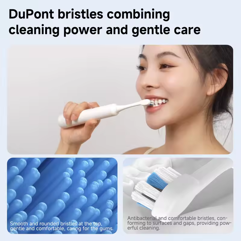 DOCOLAB Sonic Electric Toothbrush 3Gear Vibration Rechargeable Waterproof Teeth Whitening Cleaning Personal Care Appliance MT001 - Image 4