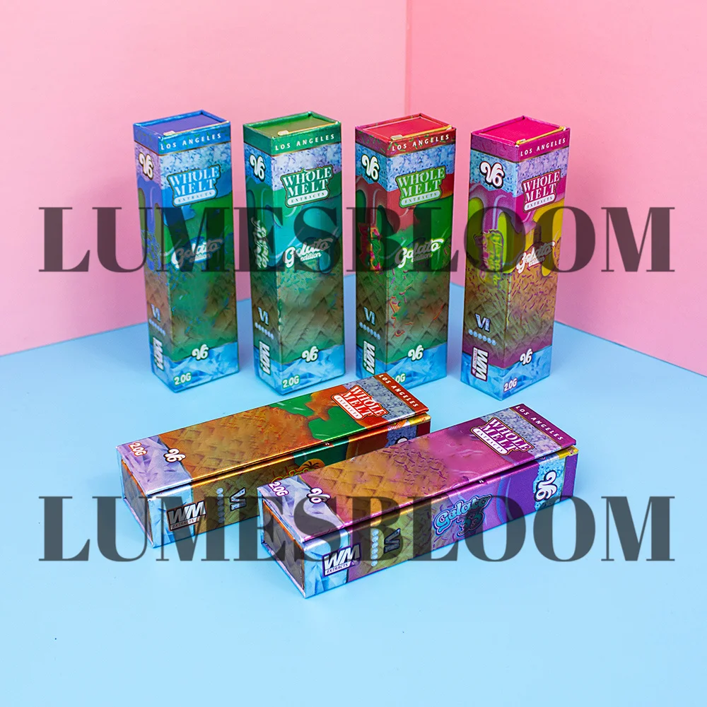 

Упаковка для картриджей Wholemelt 2 мл, подарочная лазерная упаковка, картонная коробка для картриджей 1 мл, открытый тип V6, с возможностью нанесения логотипа