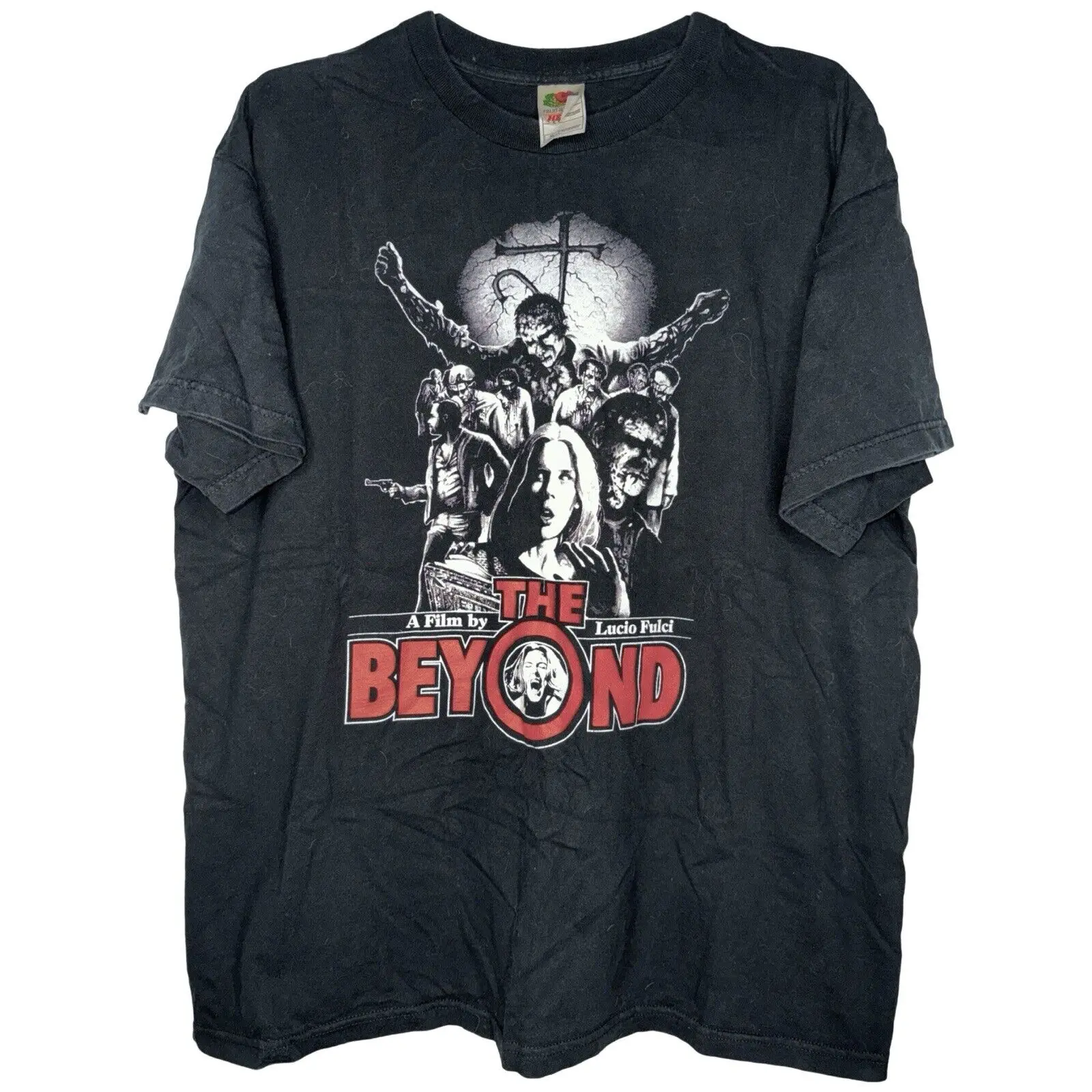 

Vintage Rotten Cotton The Beyond Horror Movie T-Shirt Size XL Dario Argento