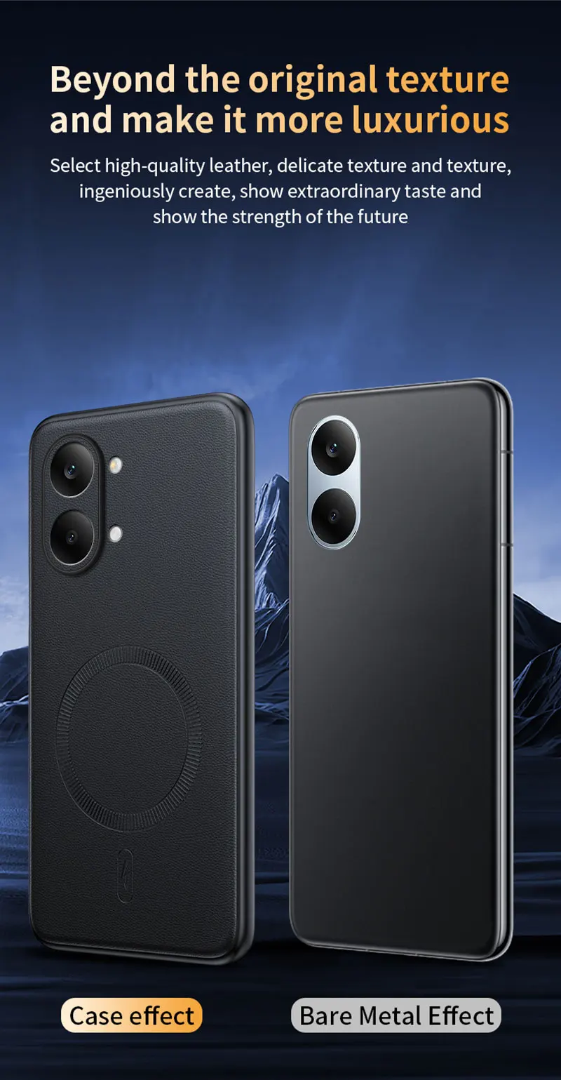 Für Poco X8 Pro Max Hülle Magnetische Leder-Schutzhülle Für Poco X8 Pro Max Anti-Fingerabdruck Rutschfest PC+TPU – Detail 11