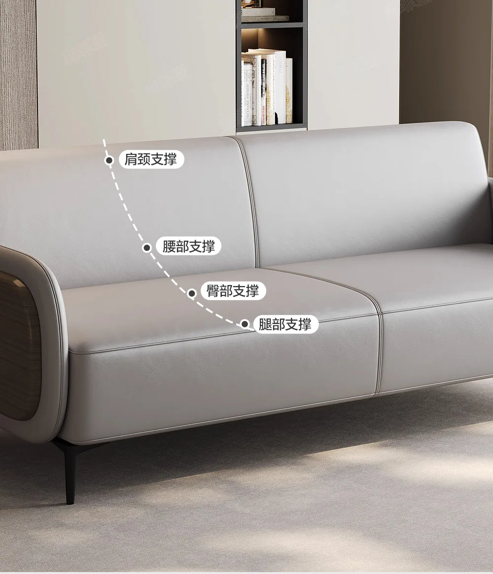 YJQ Office Sofa Business Reception Combination Modern Simple Leisure Reception Sofa