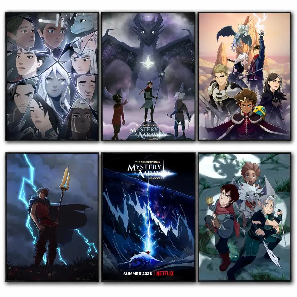 Epic Show Dragon Prince Poster HD poster wall art self-stick no-residue for home cafe office great gift