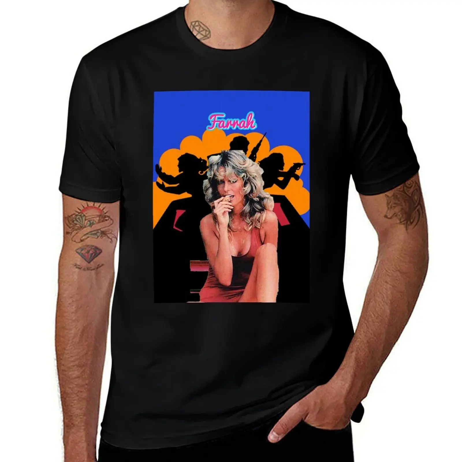 

miss fawcett T-Shirt Anime t-shirt shirts graphic tees blue archive plain white t shirts men
