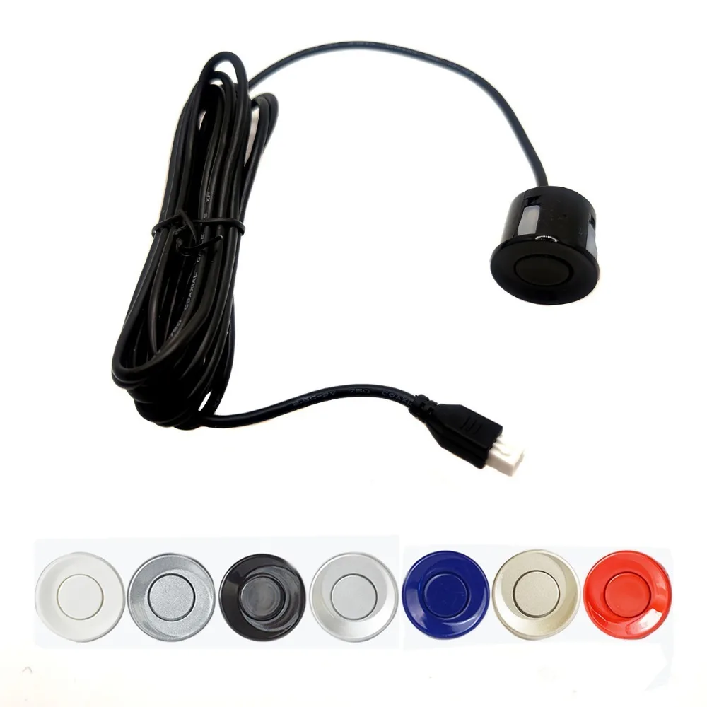 Universal 22mm Car Parking Sensor 2.5m 12V Detector Assistant Astern Radar Probe