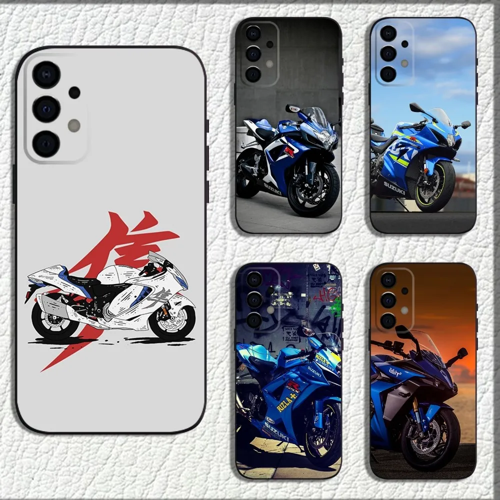 Cool S-SUZUKIes MOTOR Phone Case For Samsung Galaxy A13,A21s,A22,A31,A32,A52,A53,A71,A80,A91 Soft Black Shell