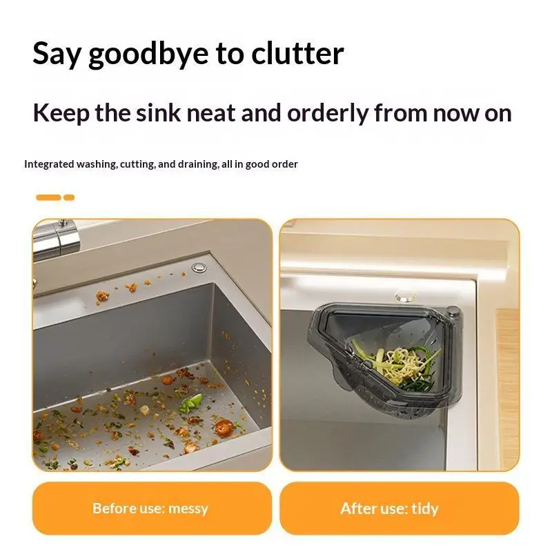 

Magnetic Sink Drain Strainer With Secure Fixation And Quick Drainage Perfect For Kitchen Food Scrap Filtering Washing Noodles